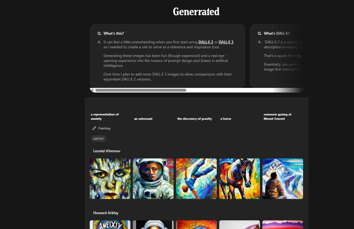 Generrated 截图