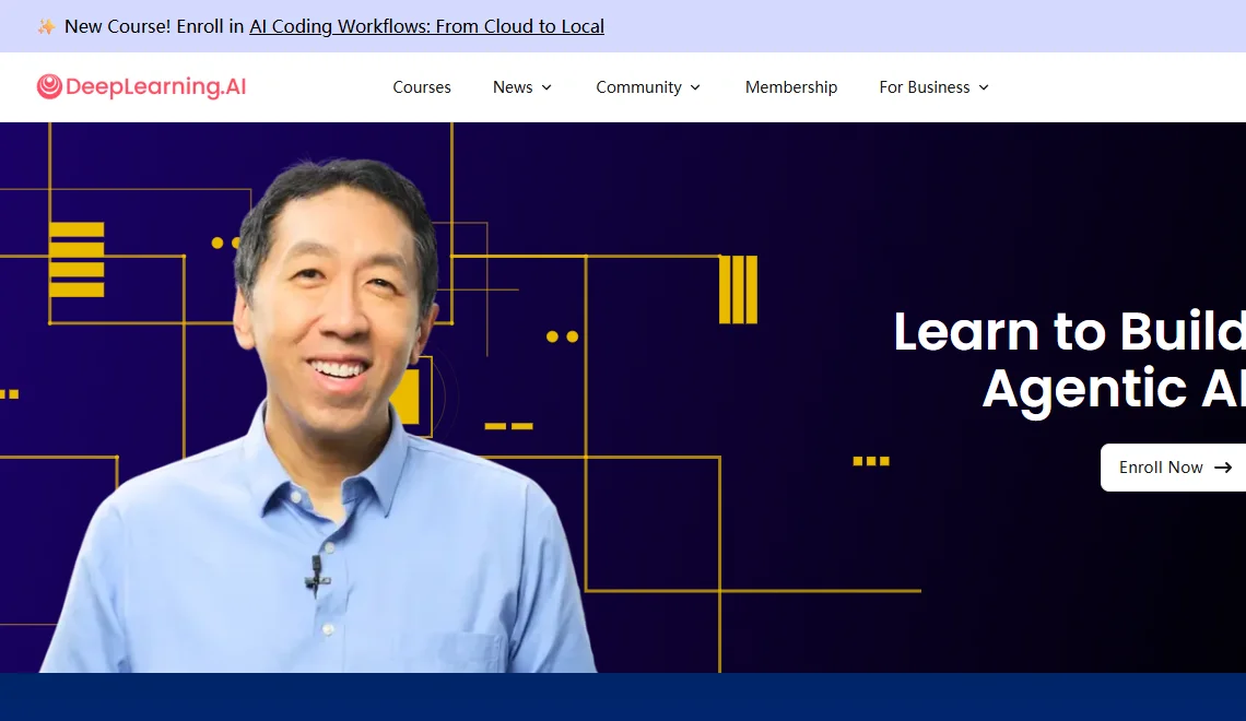 DeepLearning.AI 截图