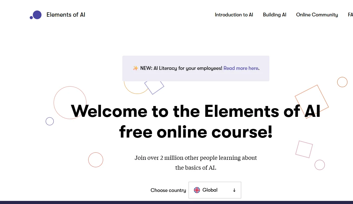 Elements of AI 截图