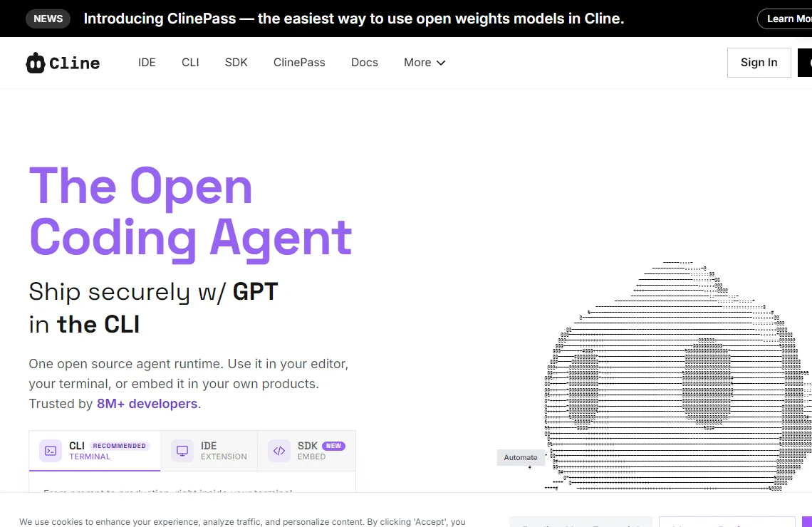 Cline 截图
